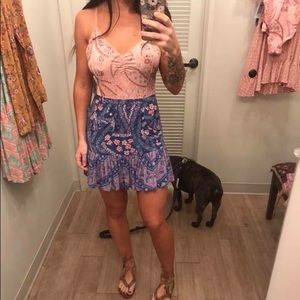 Like New Spell City Lights Mini Skirt